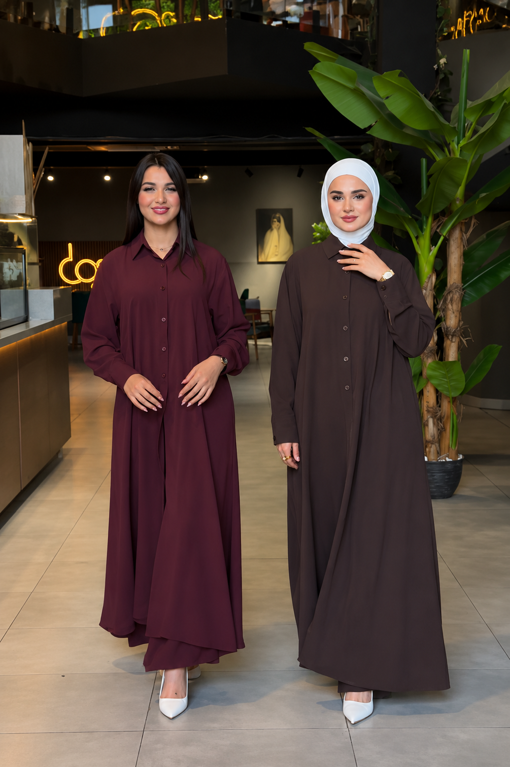 طقم أنيق بقطعتين – Ensemble Chic